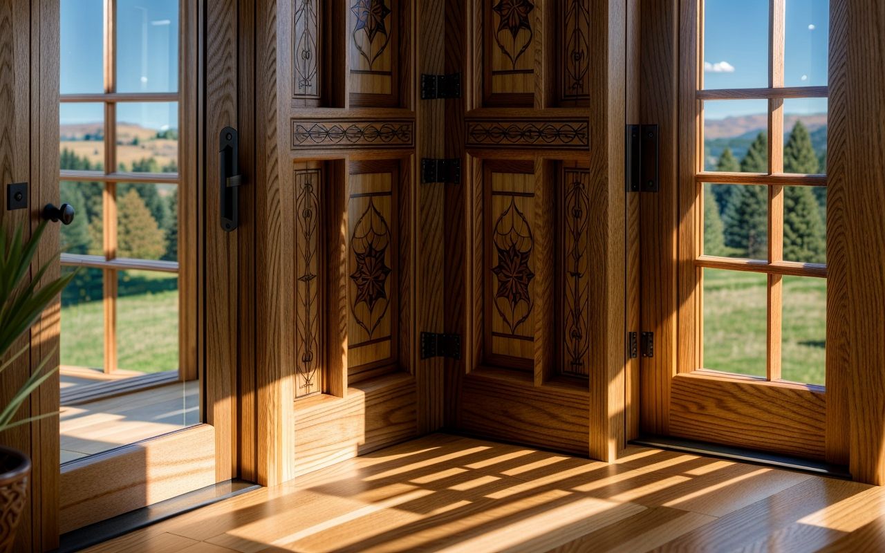 Выжигание по дубу (пирография): геральдические символы