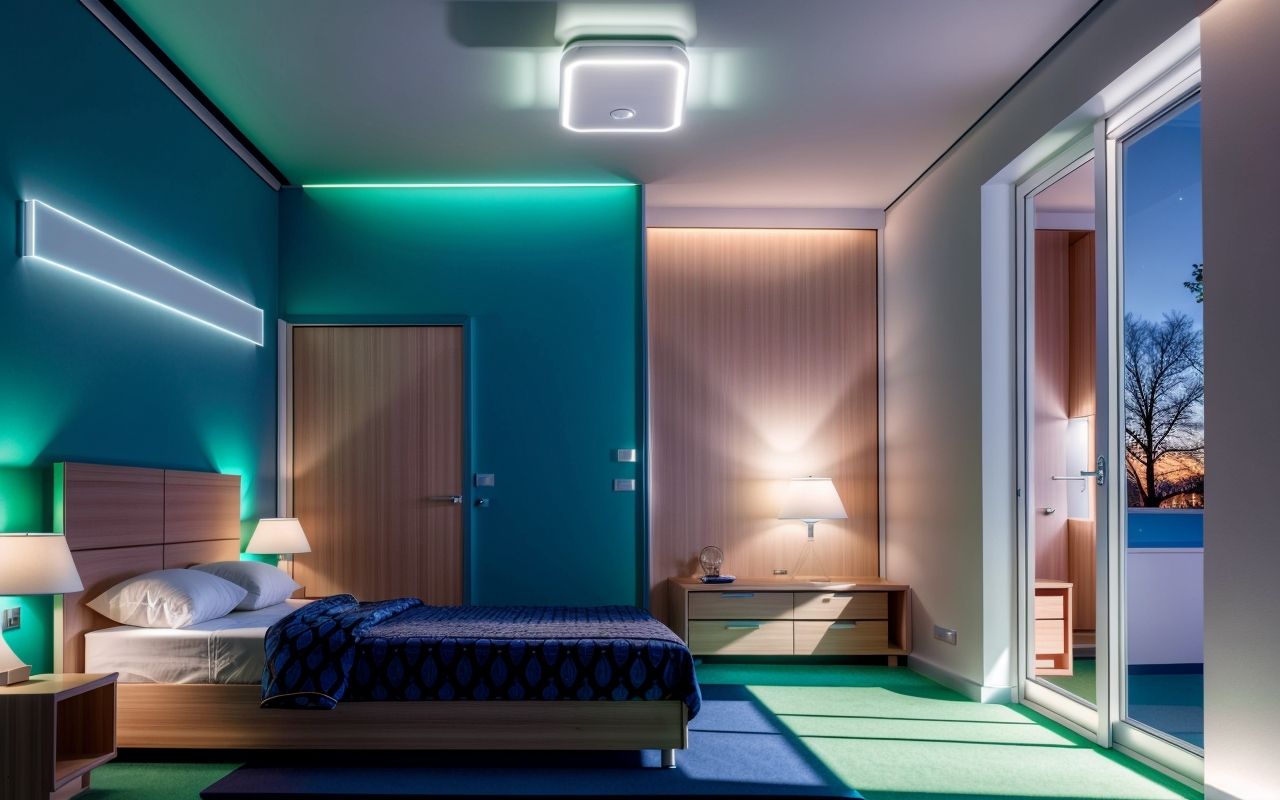 Кровати с подсветкой с возможностью изменения цвета