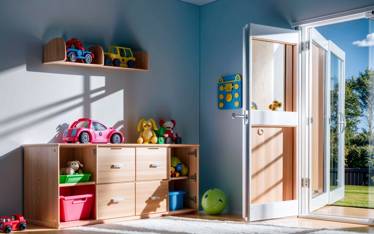 Хранение детских игрушек: адаптация обычного комода